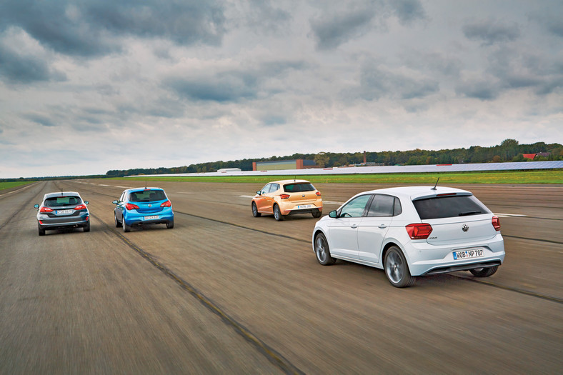 Porównanie: nowy VW Polo kontra nowy Ford Fiesta, Opel Corsa i Seat Ibiza