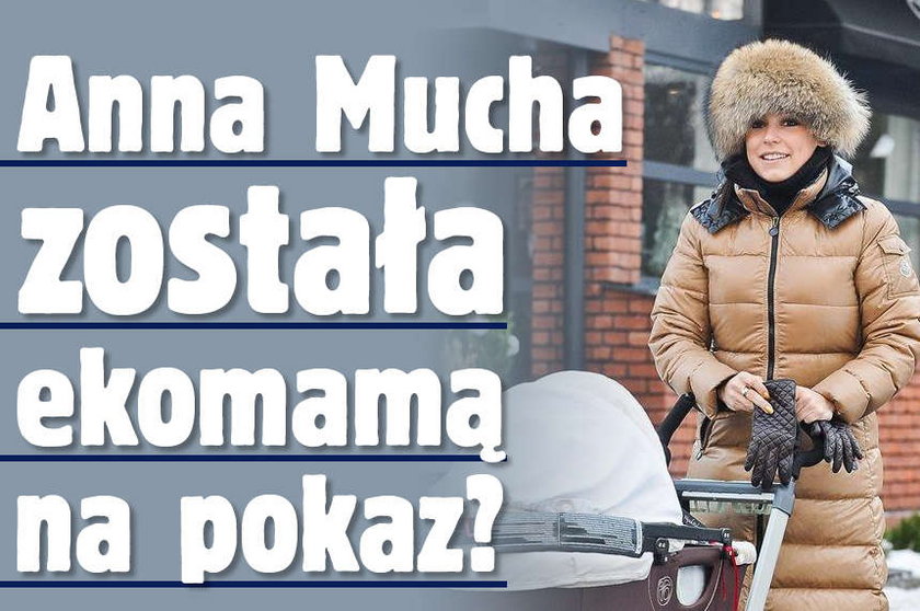 Mucha została ekomamą na pokaz?