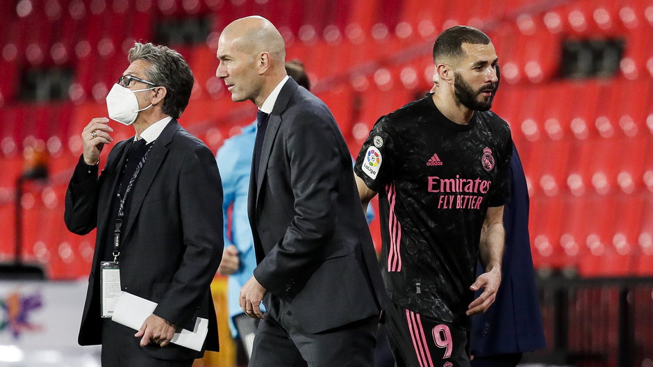 Zinedine Zidane i Karim Benzema