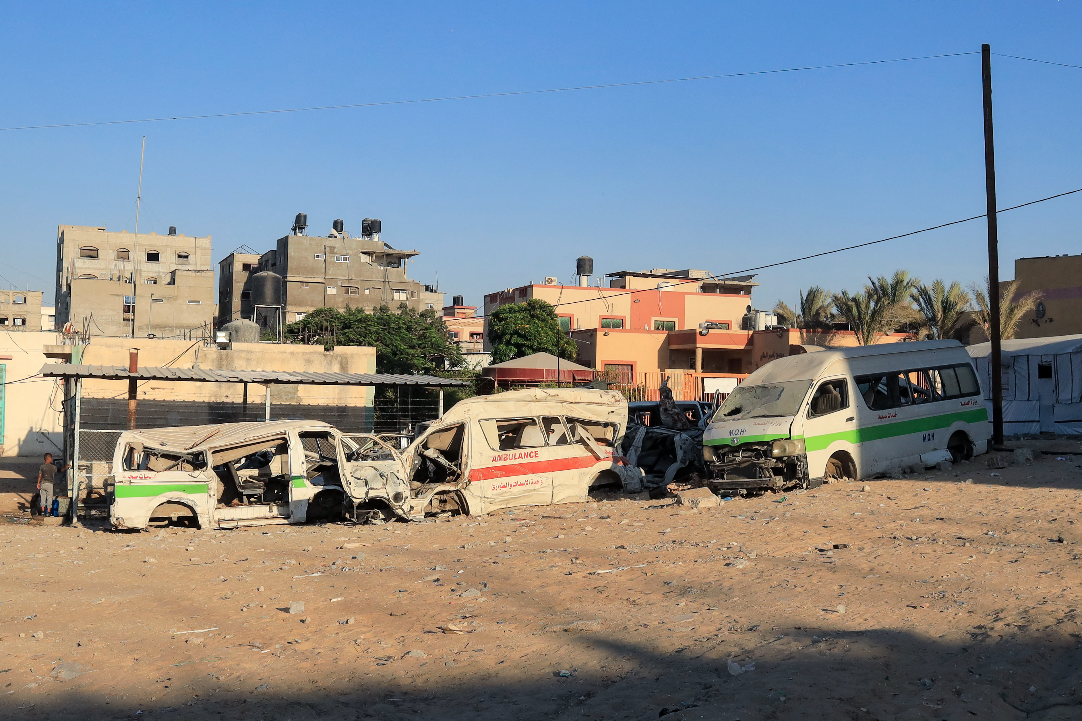 Gaza: 12 palestinos muertos en ataque israelí a punto ayuda