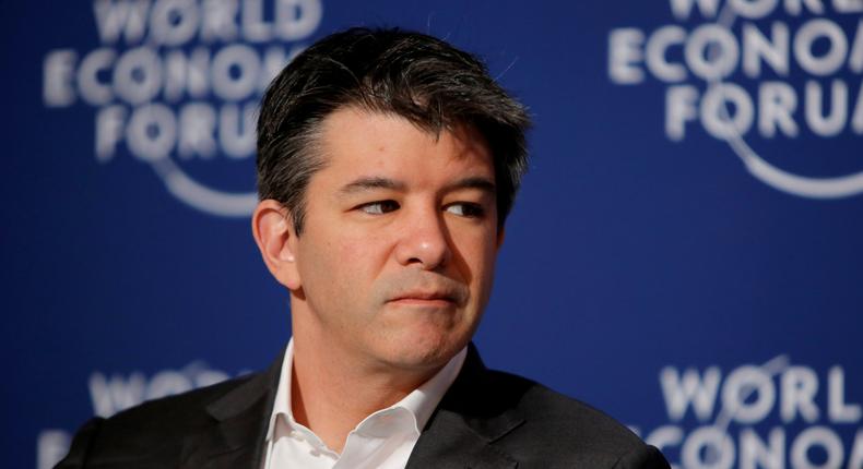 Uber CEO Travis Kalanick.