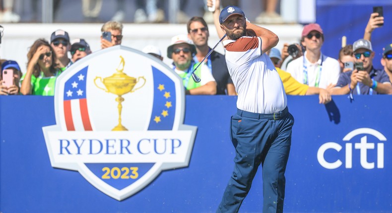 Jon Rahm of Team Europe.David Cannon/Getty Images