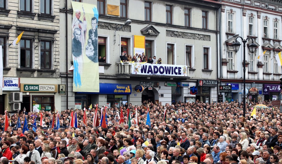 WADOWICE BEATYFIKACJA UROCZYSTOŚCI