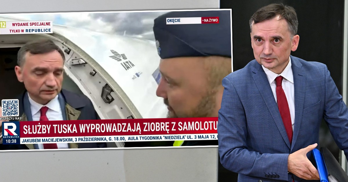 Policjant usłyszał to, gdy zatrzymywał Ziobrę. Prawnik: niepoważne