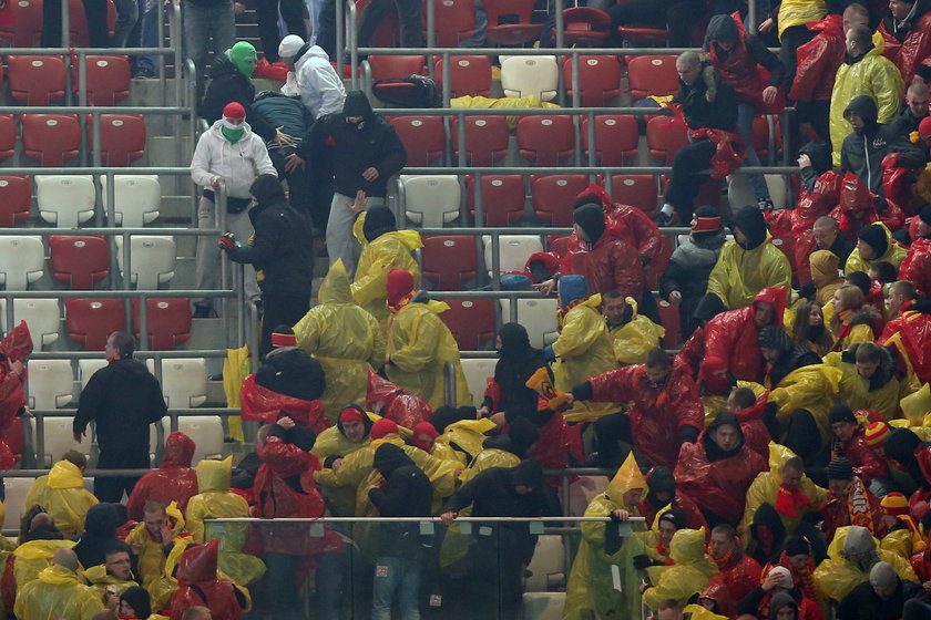 Skandal na meczu ekstraklasy Legia - Jagiellonia