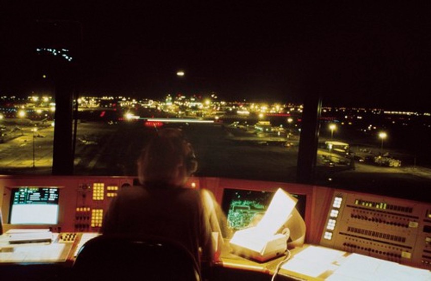 Kontrola letenja - ilustracija