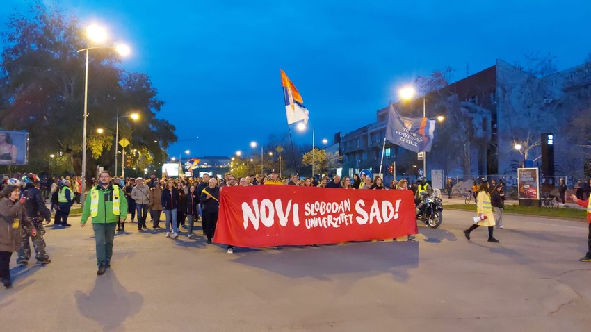 Protest Novi Sad