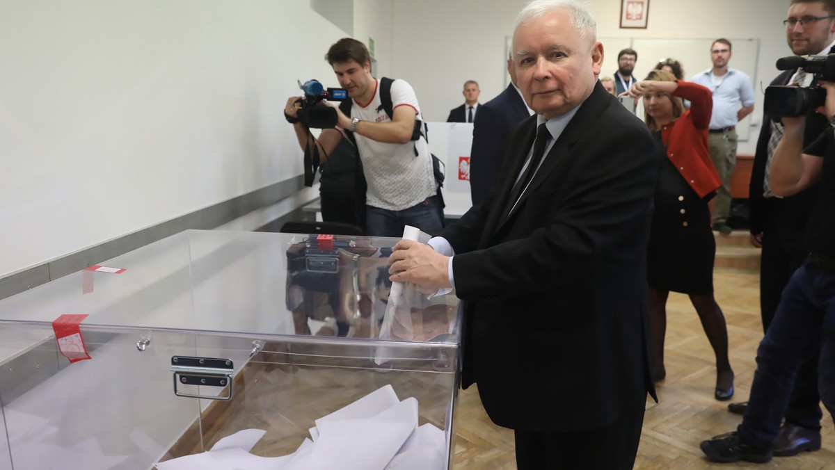 Prezes PiS Jarosław Kaczyński