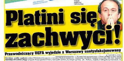 Platini już dziś w Warszawie