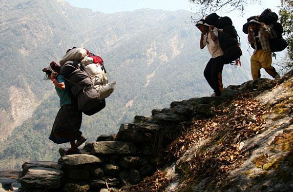 Galeria Nepal - trekking do  Południowego Sanktuarium  Annapurny, obrazek 28