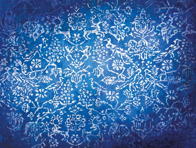 Olga Wolniak, Schleswiger Blau, 2001, , wł. artystki, fot. Jacek Sielski