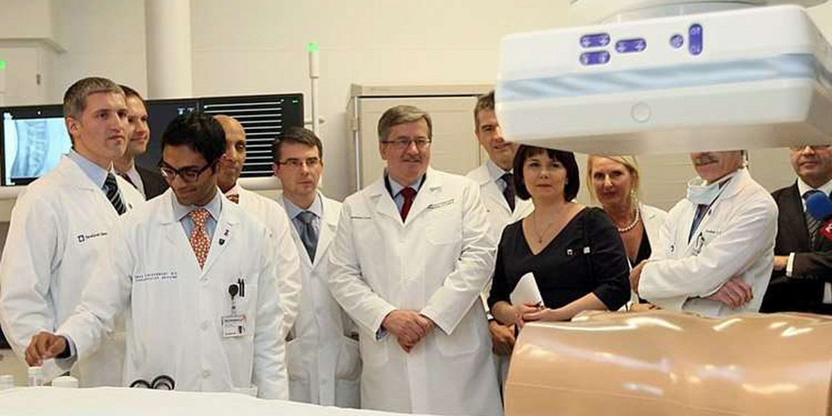 Prezydent odwiedził Cleveland Clinic