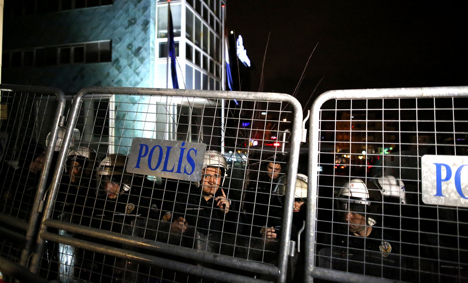 TURKEY NETHERLANDS DIPLOMATIC ROW (Protest against Netherlands in Ankara)