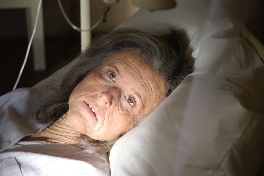 Anica Dobra kao stara Mileva