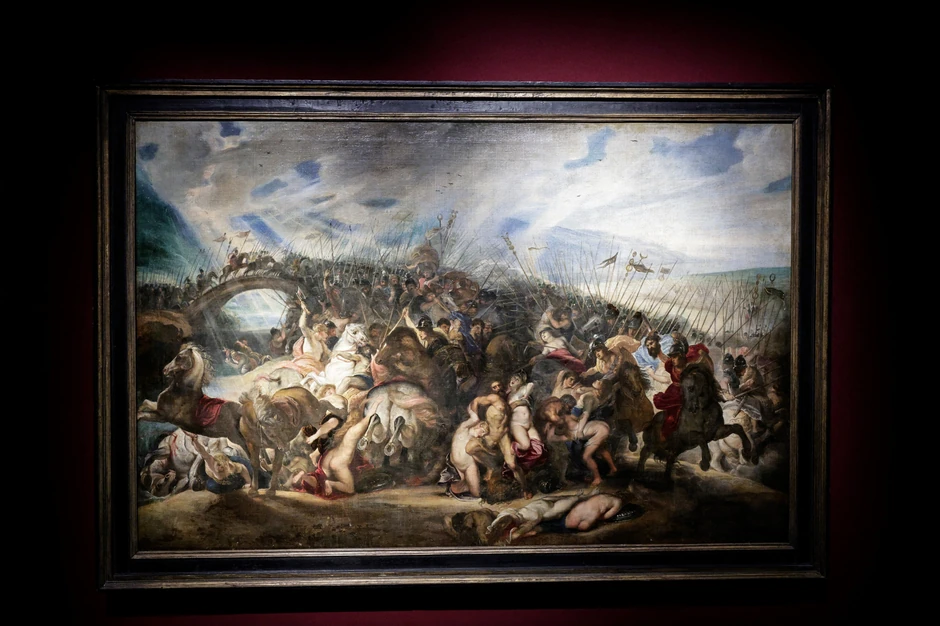 Rubensova slika "Borba Amazonki"