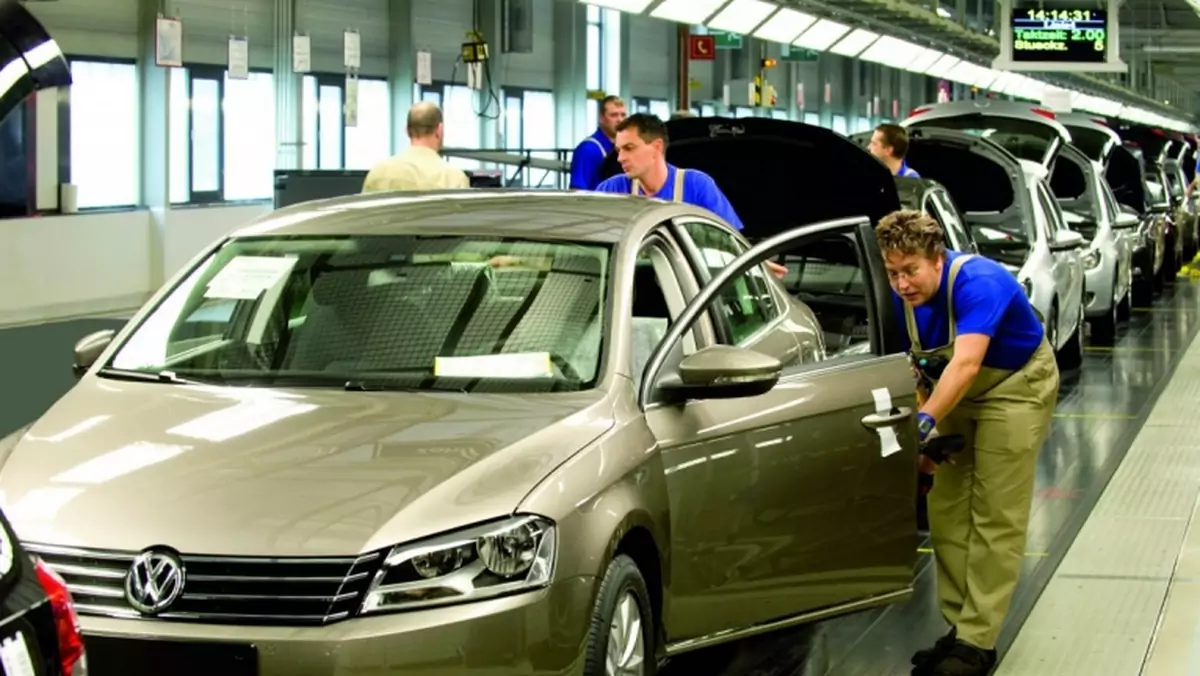 Volkswagen wstrzymuje produkcję Passata