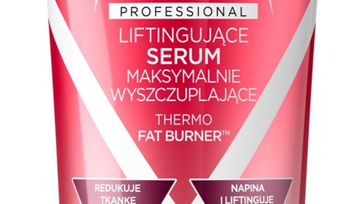 Eveline Cosmetics przedstawia Liftingujące serum maksymalnie wyszczuplające z serii Slim Extreme 4D. Preparat zwalcza tkankę tłuszczową i uelastycznia skórę zwężając obwód bioder, ud i talii. Metoda termicznej liposukcji kosmetycznej Thermo-Lift-Slim™ w oparciu o maksymalnie wyszczuplający system INTENSLIM™ wykorzystuje działanie mocnego, punktowego rozgrzania ciała i powiela proces oddziaływania fal radiowych na komórki tłuszczu, co przyspiesza jego spalanie.