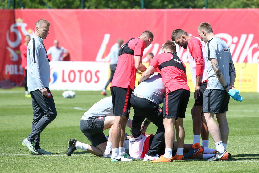 Pilka nozna. Reprezentacja Polski. Zgrupowanie w Juracie. Trening. 23.05.2018