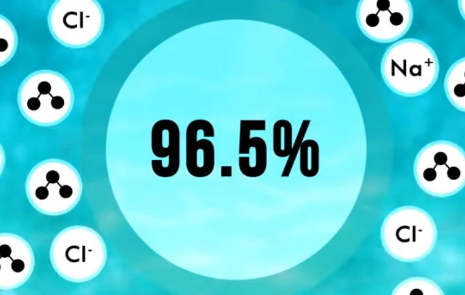 Urin se sastoji od 95% vode a u sebi sadrži i jone natrijuma i hlorida