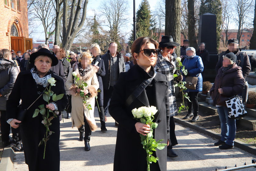 Pogrzeb Cezarego Mocka z "Sanatorium miłości"