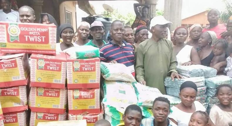 FCTA distribute food items to lepers, others in Abaji, Kuje, Gwagwalada  [NAN]
