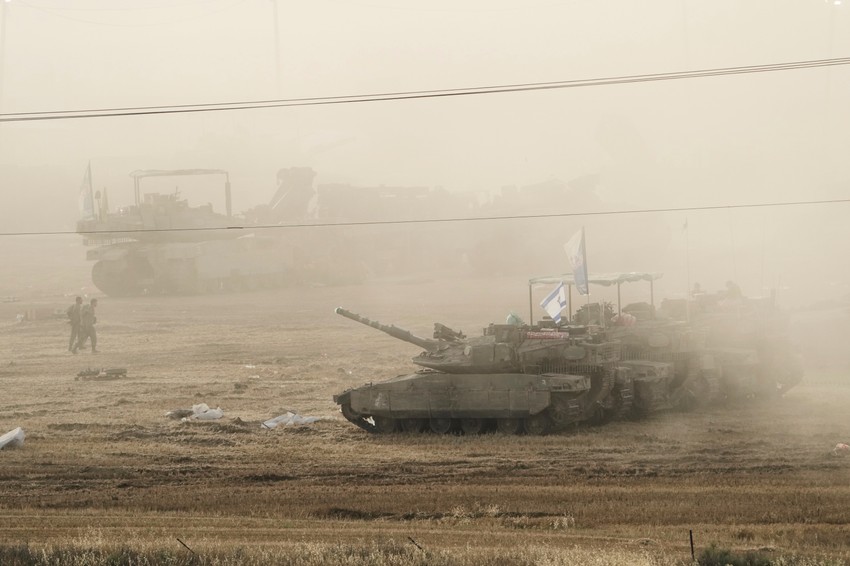 Izraelski tenk kod granice sa Gazom