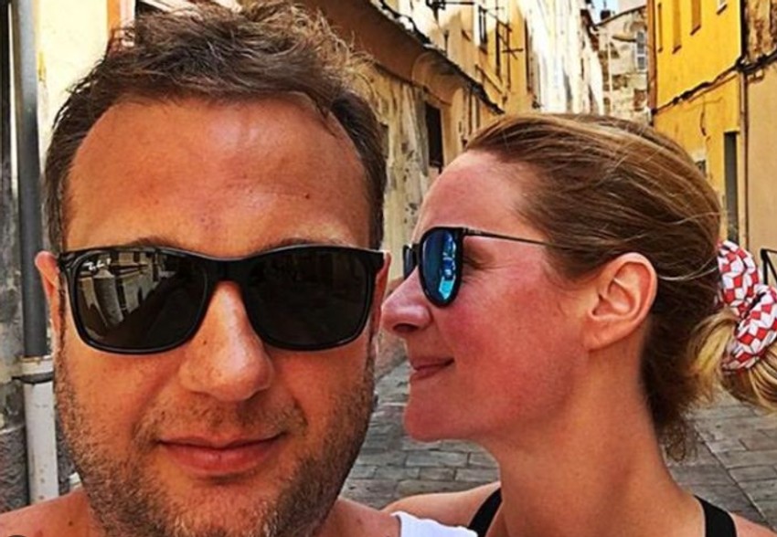 Tamara Grujić sa mužem