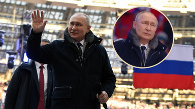 Dziwne zachowanie Putina podczas śpiewania hymnu. Uwagę zwróciły jego usta [WIDEO]
