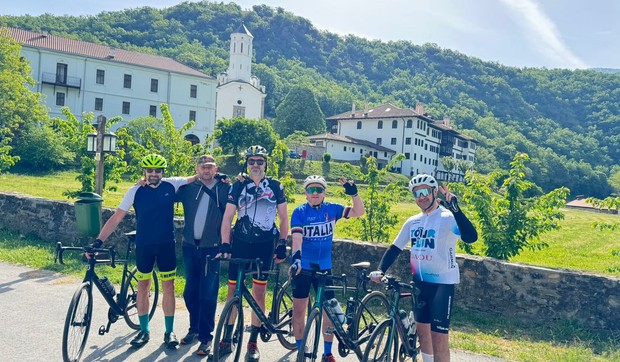 Biciklama išli do Hilandara