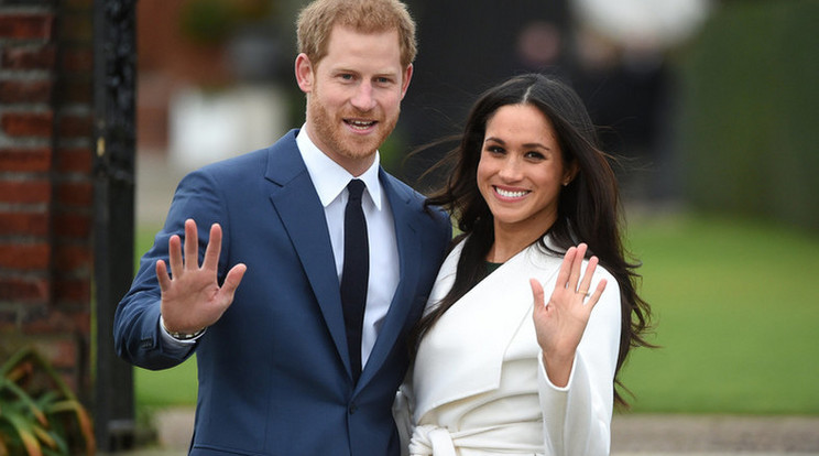 Harry herceg és Meghan hercegné /Fotó: MTI