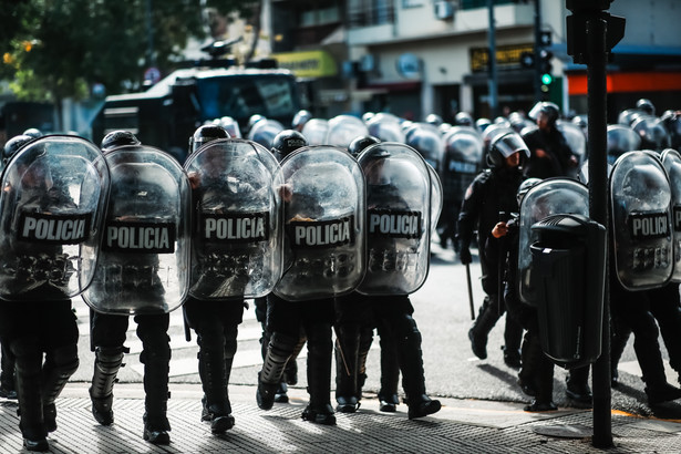 Argentyńska policja pacyfikowała demonstrantów