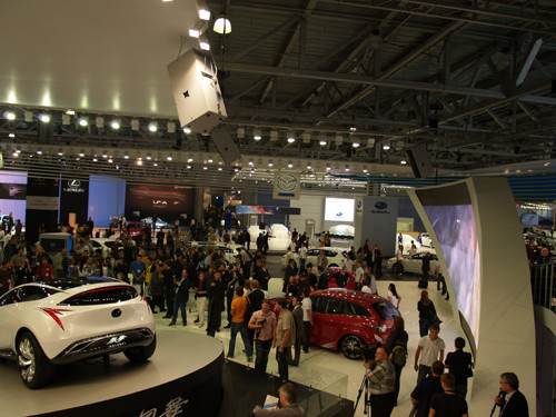 Światowa Moskwa - relacja z Moscow Motor Show 2008