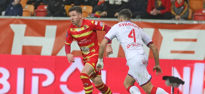 Trzy punkty jadą do Częstochowy. Wyjazdowa wygrana Rakowa z Jagiellonią [WIDEO]