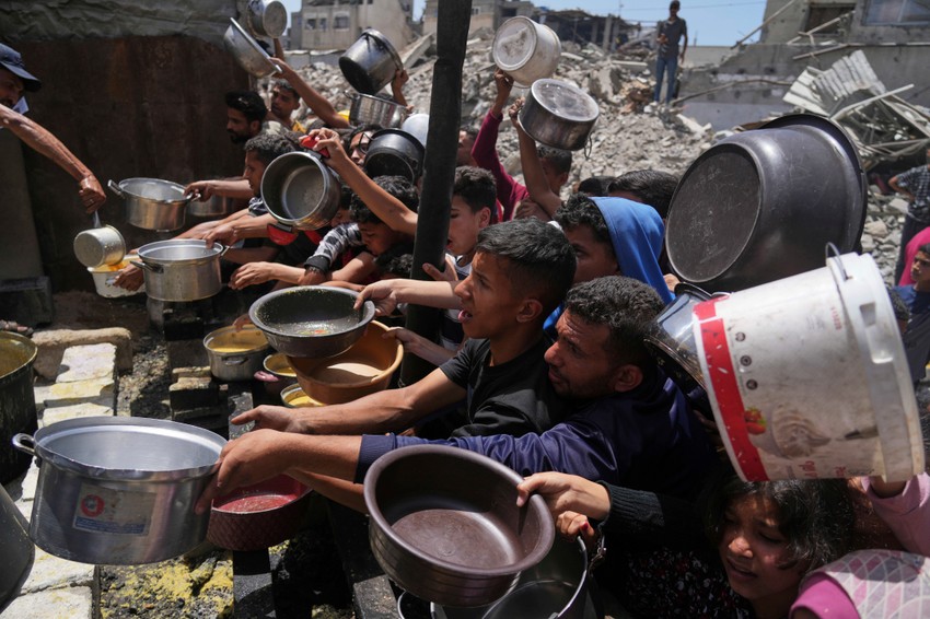 Gaza Palestinci hrana