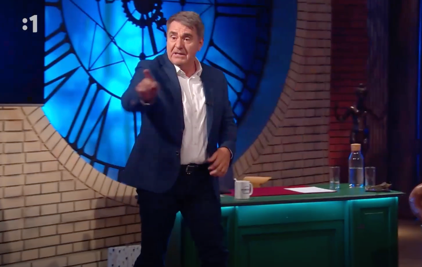 Peter Marcin v talkšou Neskoro večer.