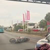 Oboren motociklista kod Autokomande