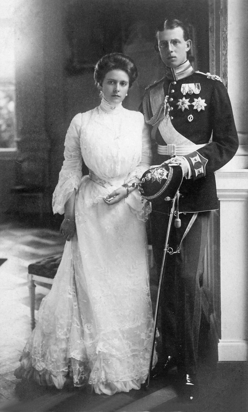 Alicja Battenberg i książę Andrzej