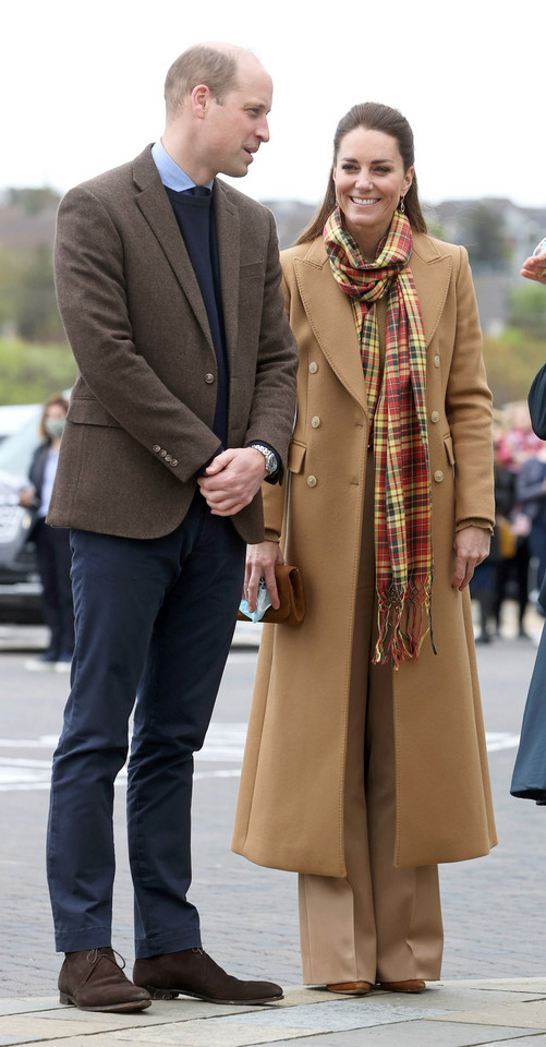 Kate Middleton i książę William w Szkocji