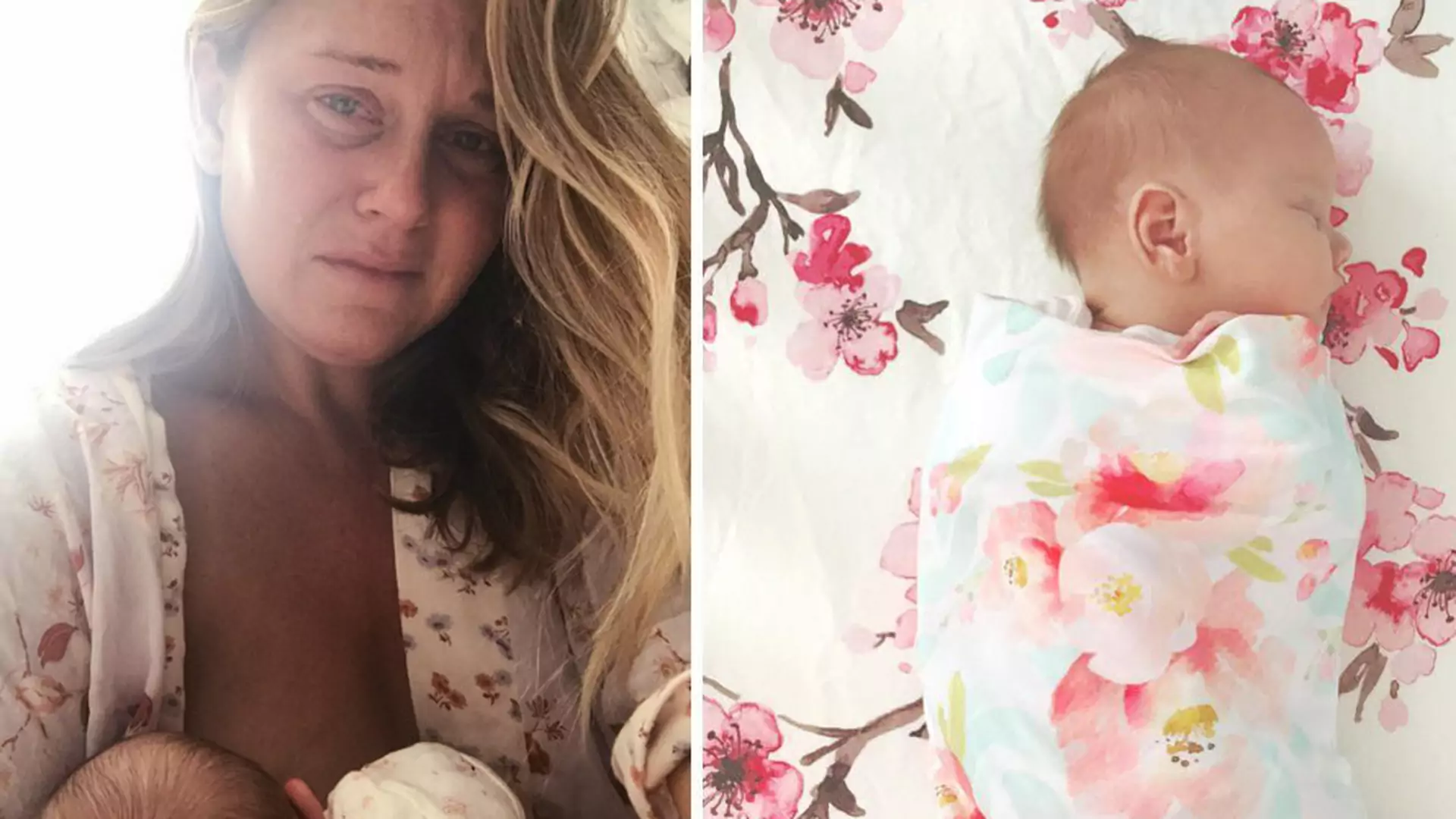 Selfie zalanej łzami mamy pokazuje, jak naprawdę wygląda karmienie piersią u niektórych kobiet