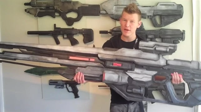 A dziś na technice zrobimy Binary Rifle z Halo 4