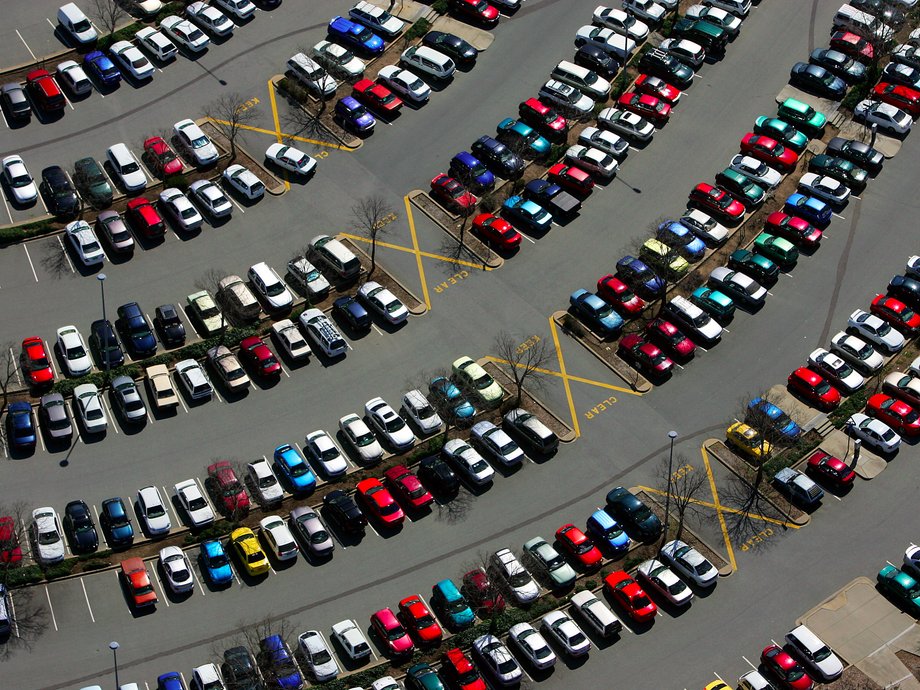 On average, personally owned cars are only utilized about 6% of the time.