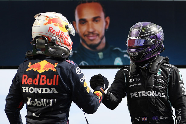 Lewis Hamilton i Max Verstappen