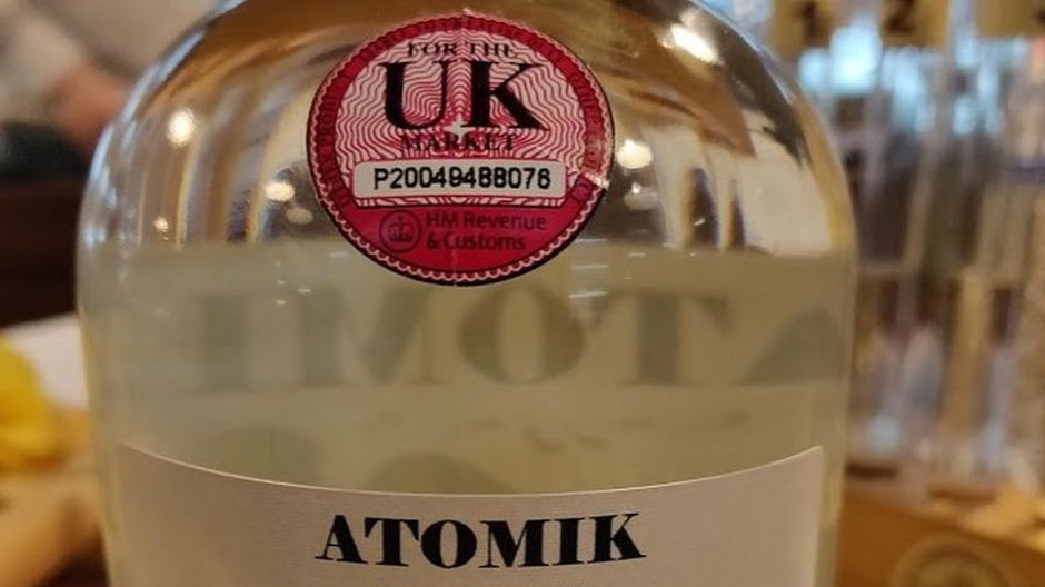 Atomik, czyli wódka wyprodukowana ze składników ze Strefy Wykluczenia / fot. The Chernobyl Spirit Company
