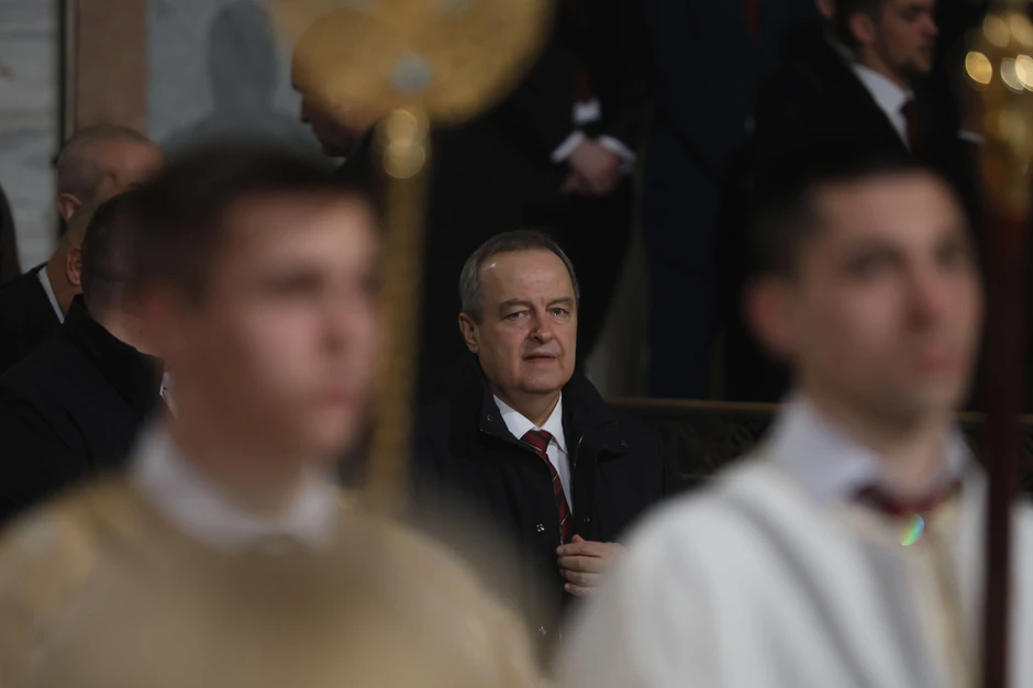 ponoćna liturgija u Hramu