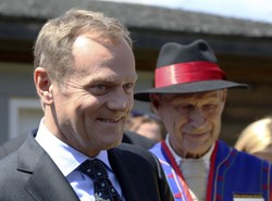 Sympatycy PiS dopadli Tuska w Kanadzie. "Zostaw Polskę w spokoju!"