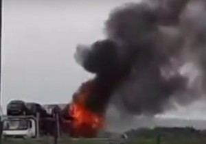 Hrvatska autoput kamion vatra prtscn Youtube 24 sata
