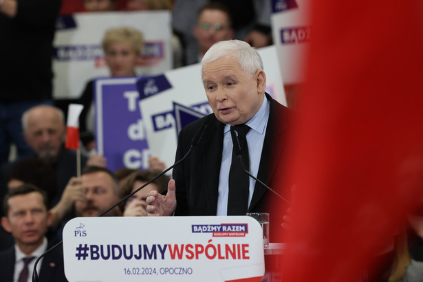 Prezes PiS Jarosław Kaczyński