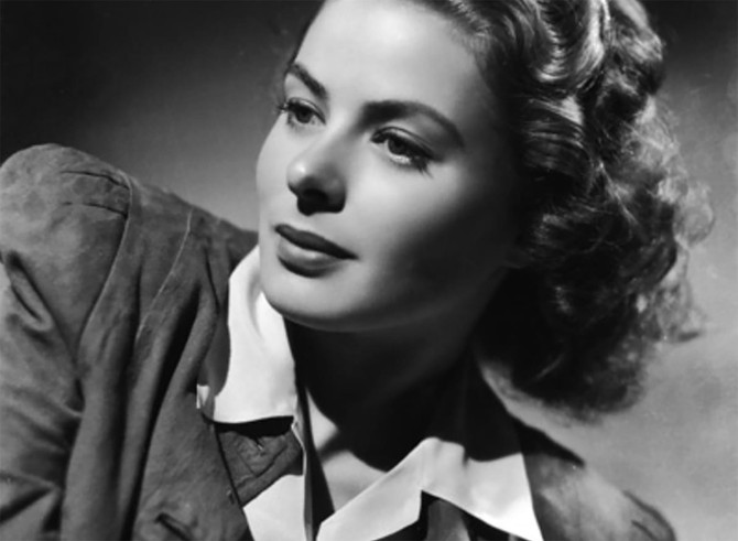 Ingrid Bergman rođena je i umrla na isti datum - 29. avgusta