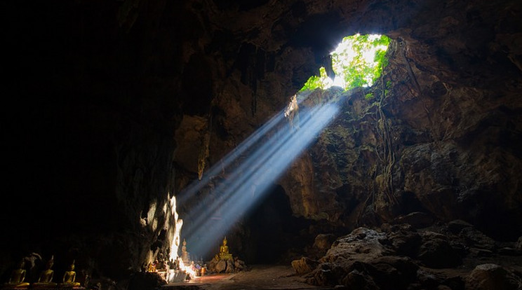 Thaiföldön egy barlangban ragadsz egy szerzetes, megmentették /Kép: Pixabay