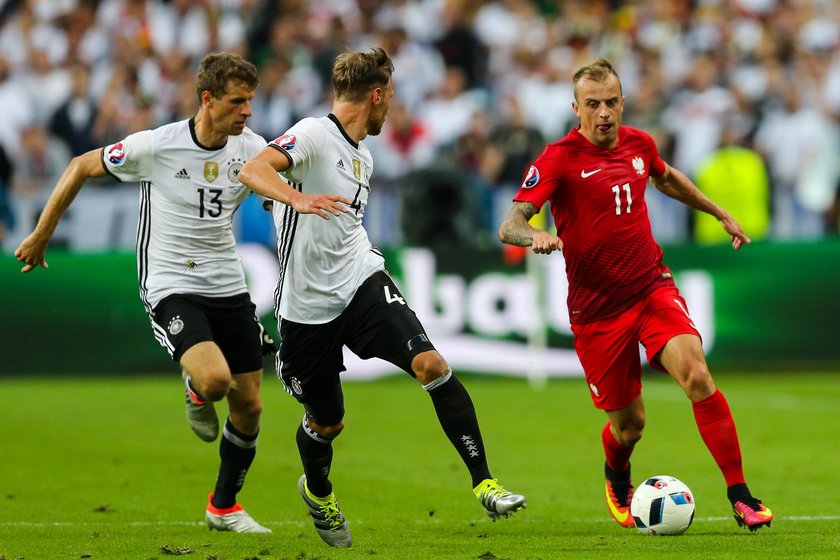 16.06.2016 POLSKA - NIEMCY UEFA EURO 2016 PILKA NOZNA